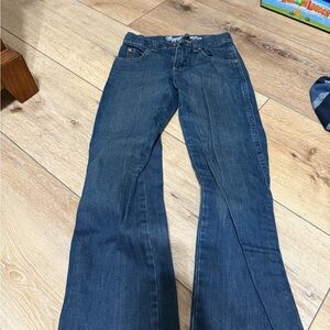 Wrangler Dark Blue Kids Flare Jeans